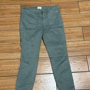 Le Creuset Kids Olive Green Slim Jeans